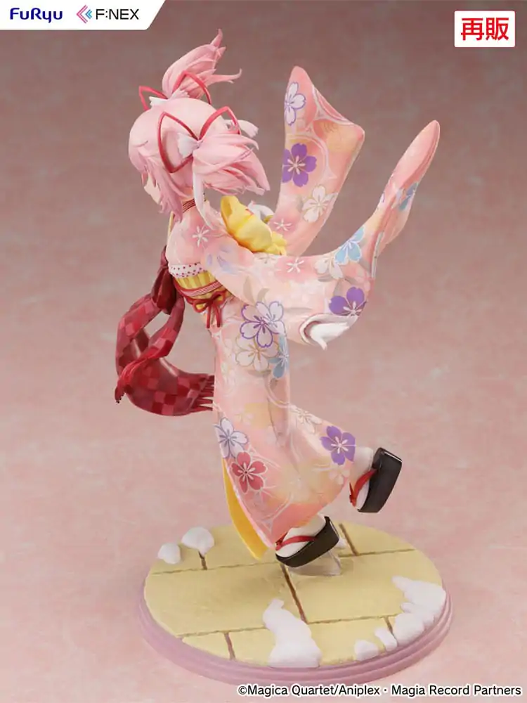 Puella Magi Madoka Magica Side Story Magia Record PVC soška 1/7 Madoka Kaname Kimono Ver. 22 cm fotografii produktu