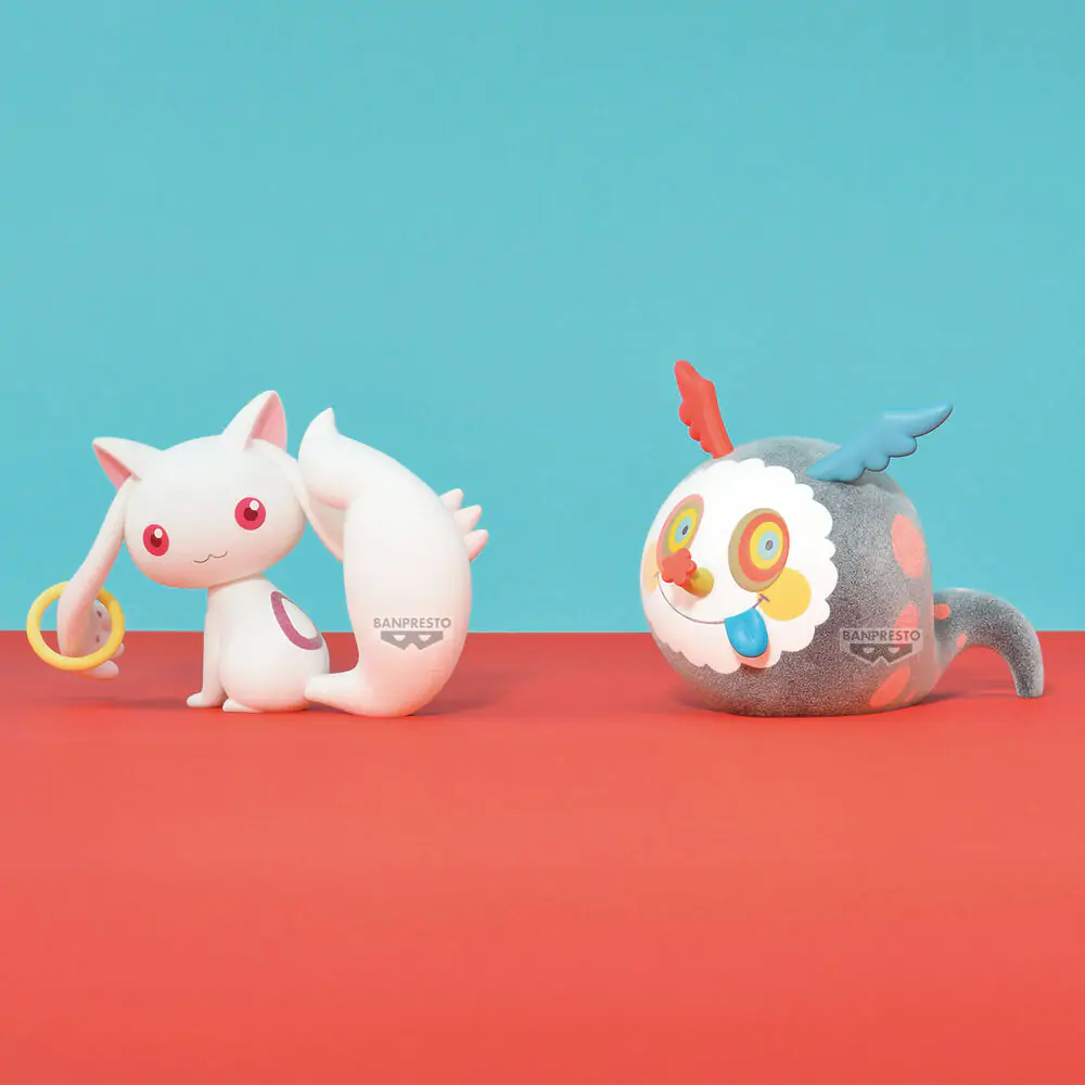 Puella Magi Madoka Magica The Movie Rebellion Kyubey Fluffy Puffy figurka 12 cm fotografii produktu