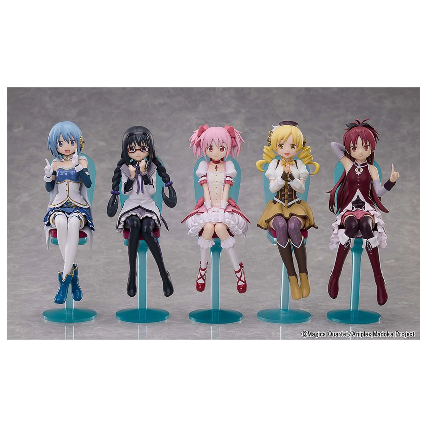 Puella Magi Madoka Magica The Movie: Rebellion PVC soška Tea Party Cake Song Ver. Set 18 cm fotografii produktu