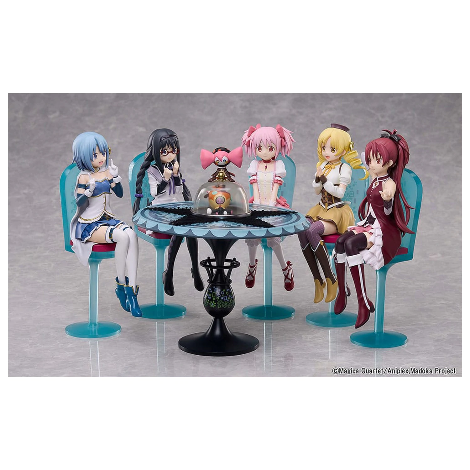 Puella Magi Madoka Magica The Movie: Rebellion PVC soška Tea Party Cake Song Ver. Set 18 cm fotografii produktu