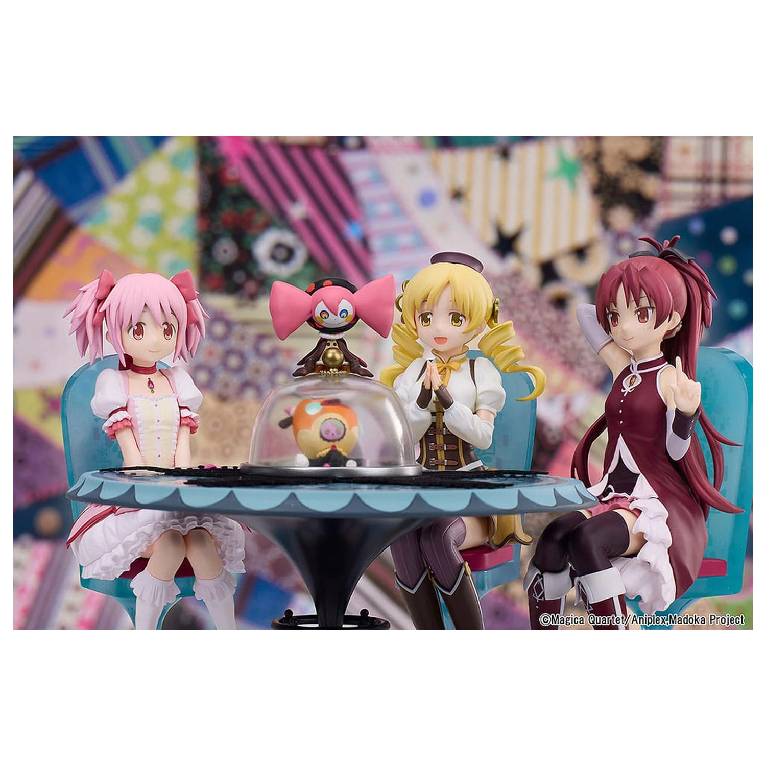 Puella Magi Madoka Magica The Movie: Rebellion PVC soška Tea Party Cake Song Ver. Set 18 cm fotografii produktu