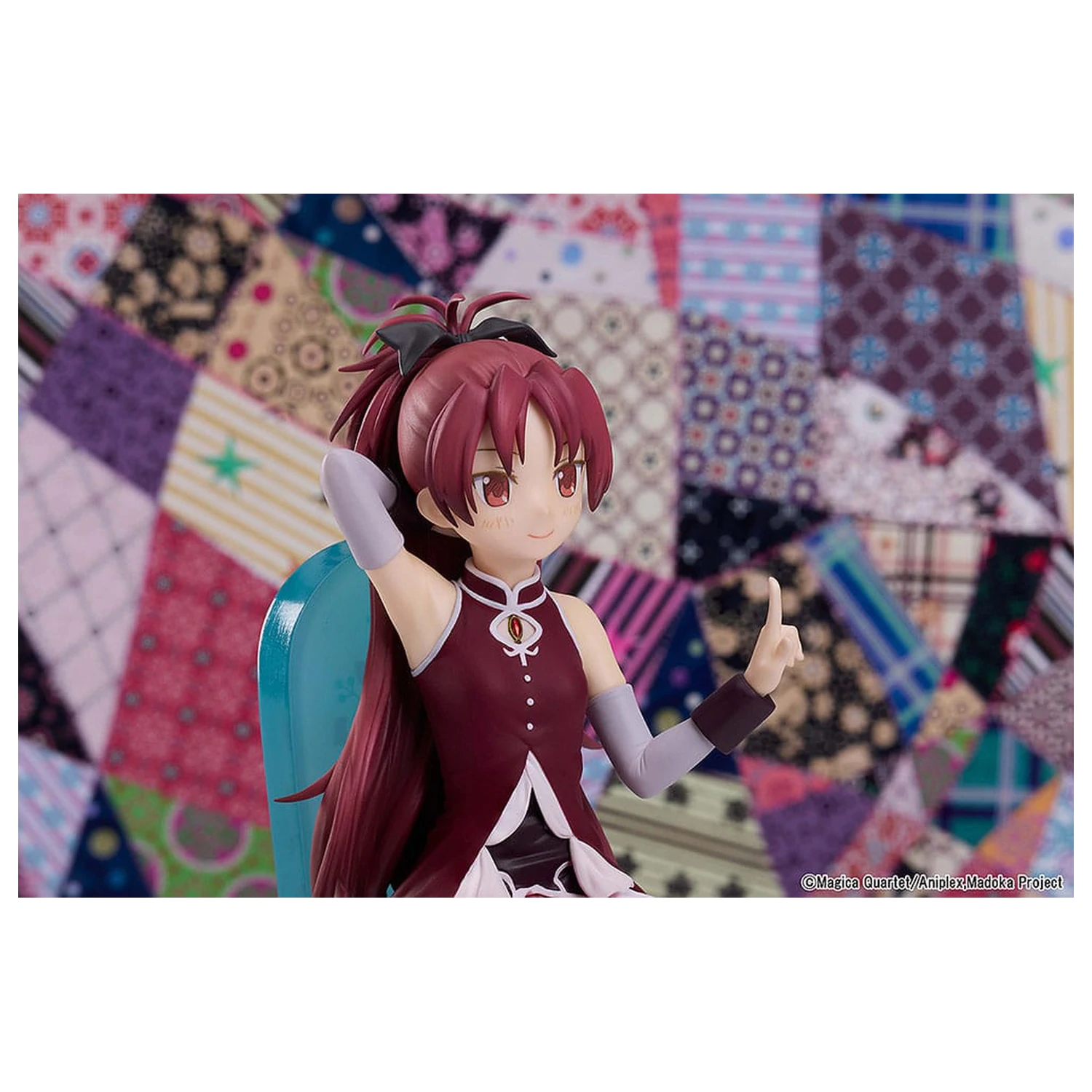 Puella Magi Madoka Magica The Movie: Rebellion PVC Socha Kyoko Sakura Tea Party Cake Song Ver. 18 cm fotografii produktu