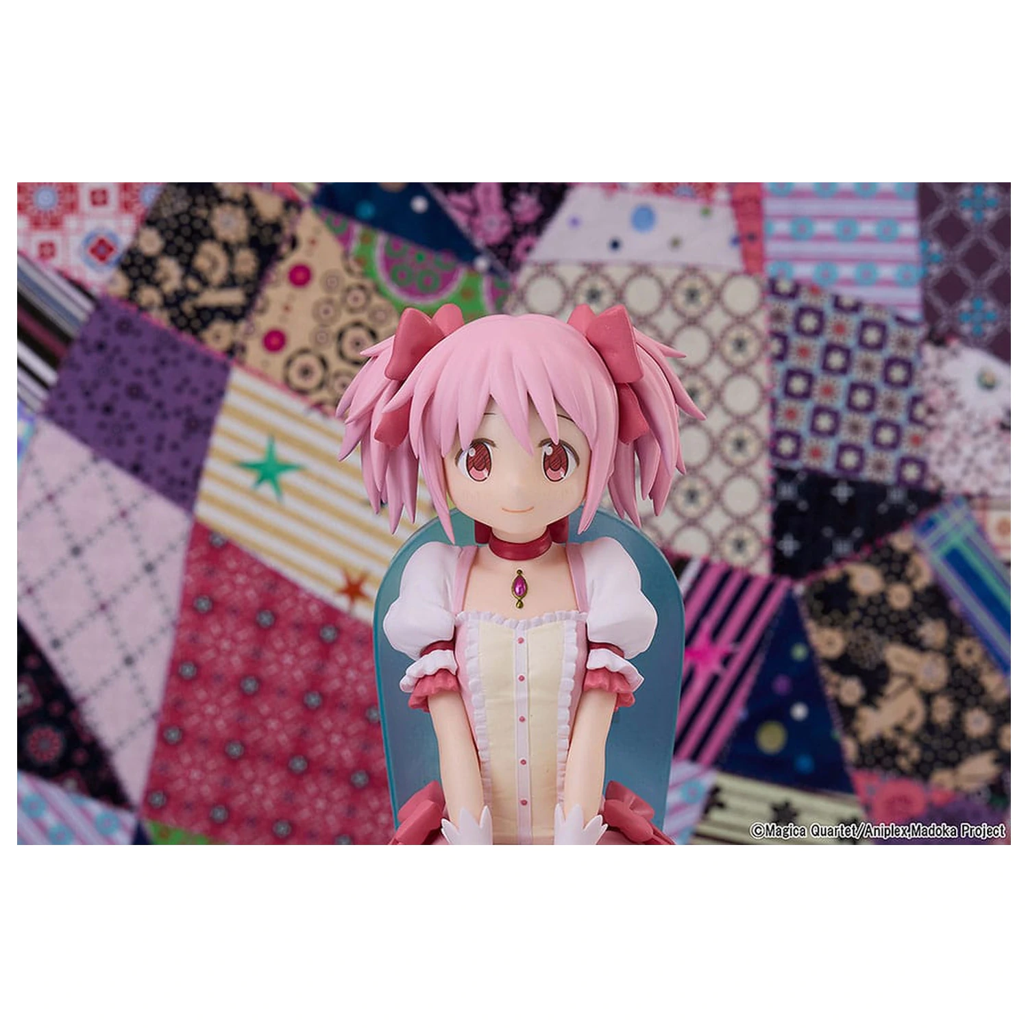 Puella Magi Madoka Magica The Movie: Rebellion PVC Socha Madoka Kaname Tea Party Cake Song Ver. 18 cm fotografii produktu