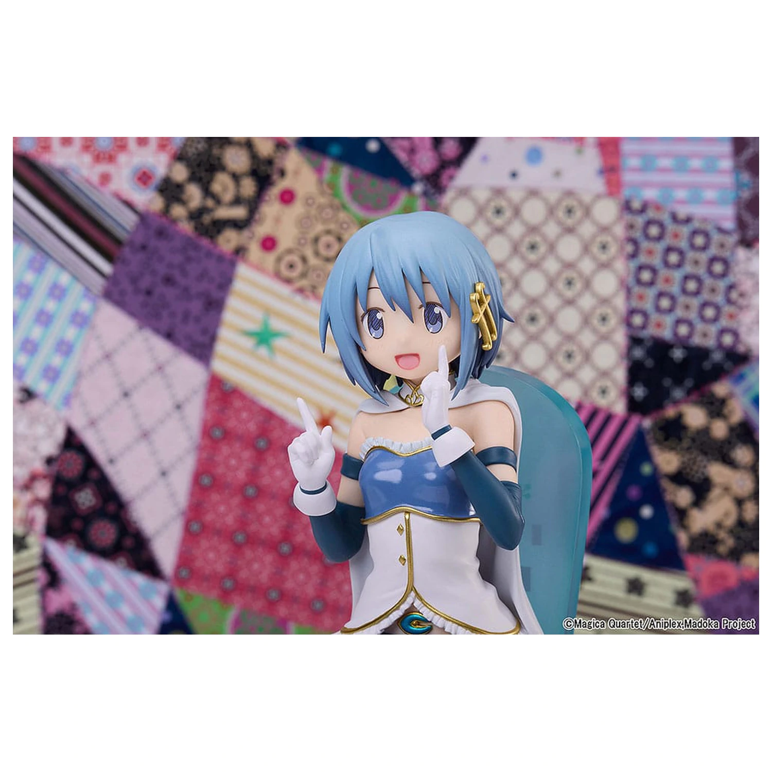 Puella Magi Madoka Magica The Movie: Rebellion PVC socha Sayaka Miki Tea Party Cake Song Ver. 18 cm fotografii produktu