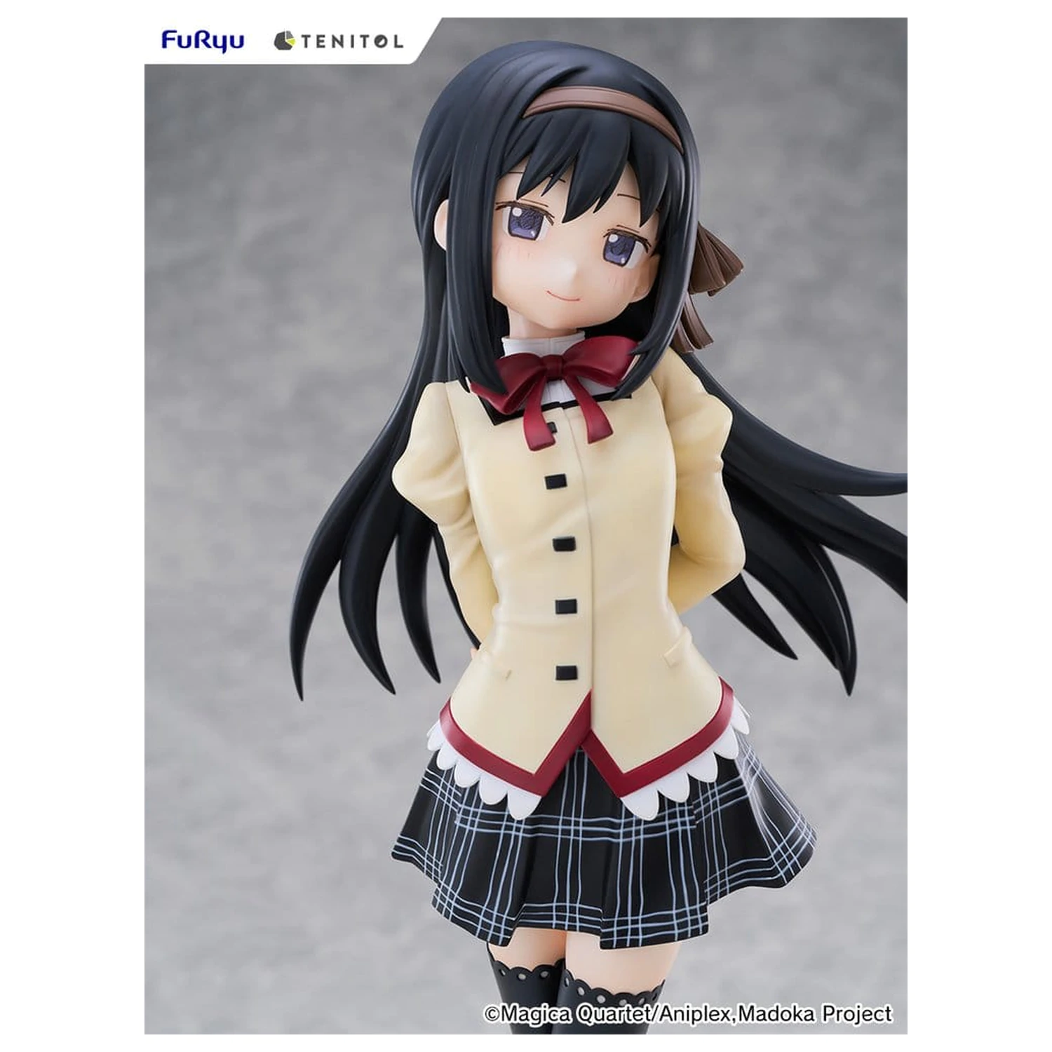 Puella Magi Madoka Magica the Movie -Walpurgisnacht: Rising- Tenitol Vysoká PVC figurka Homura Akemi 30 cm fotografii produktu