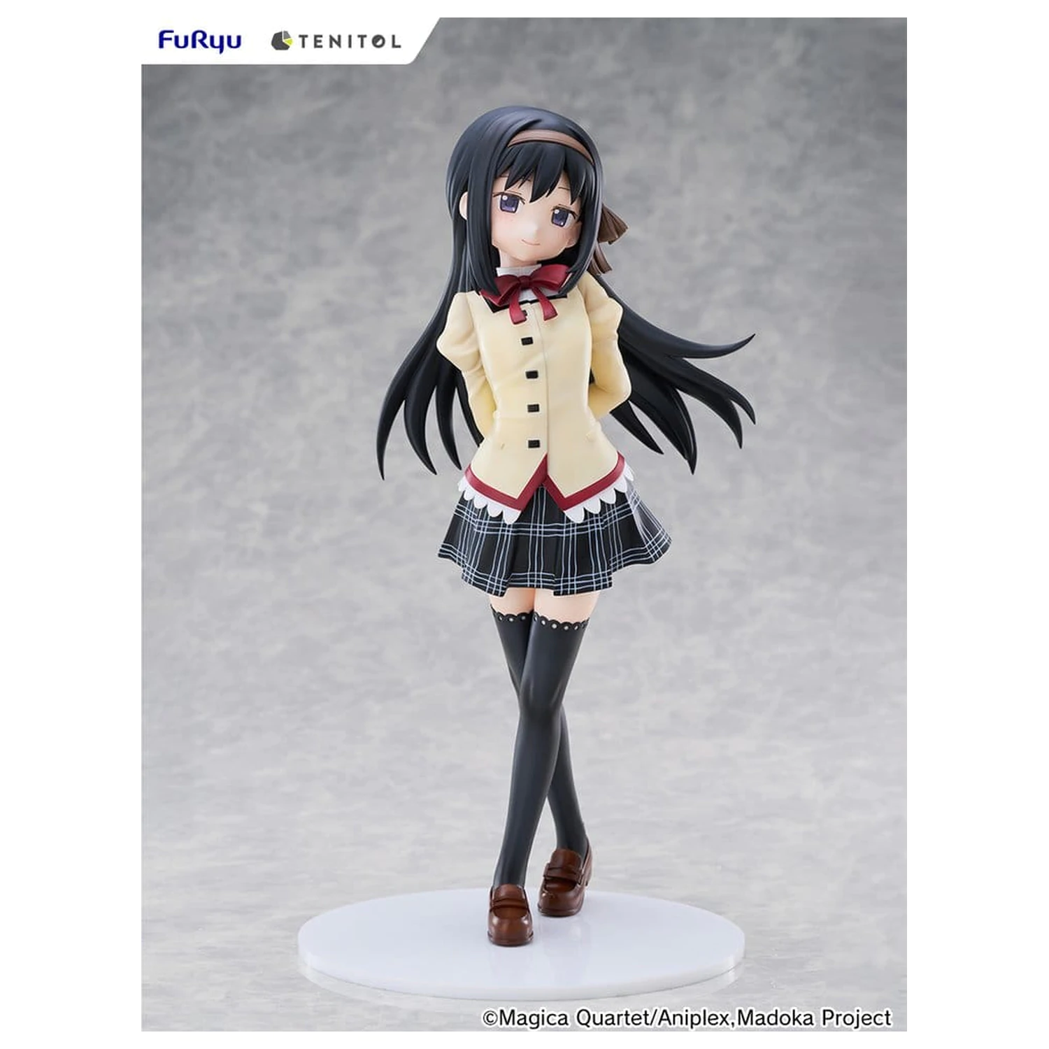 Puella Magi Madoka Magica the Movie -Walpurgisnacht: Rising- Tenitol Vysoká PVC figurka Homura Akemi 30 cm fotografii produktu