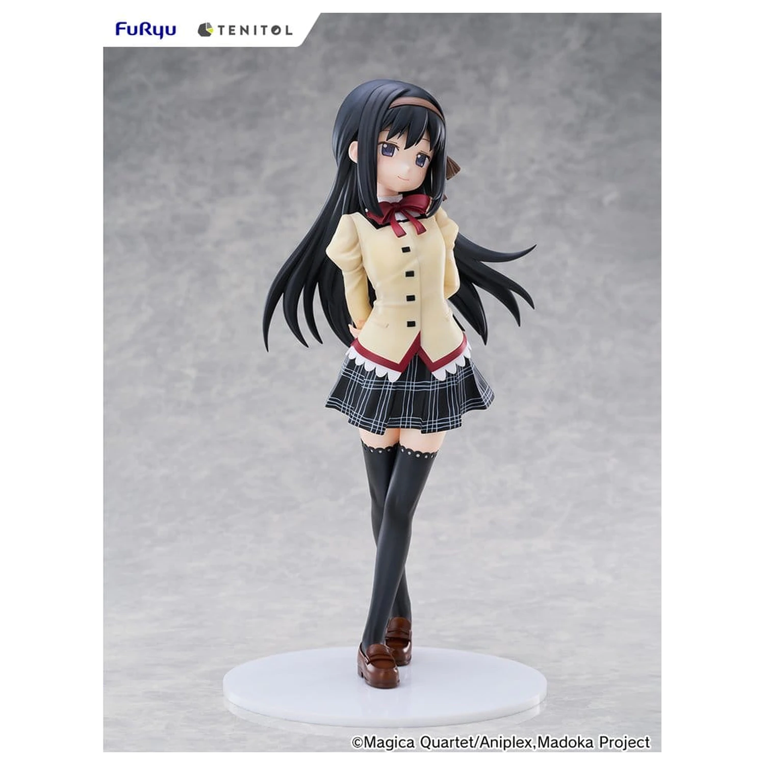 Puella Magi Madoka Magica the Movie -Walpurgisnacht: Rising- Tenitol Vysoká PVC figurka Homura Akemi 30 cm fotografii produktu