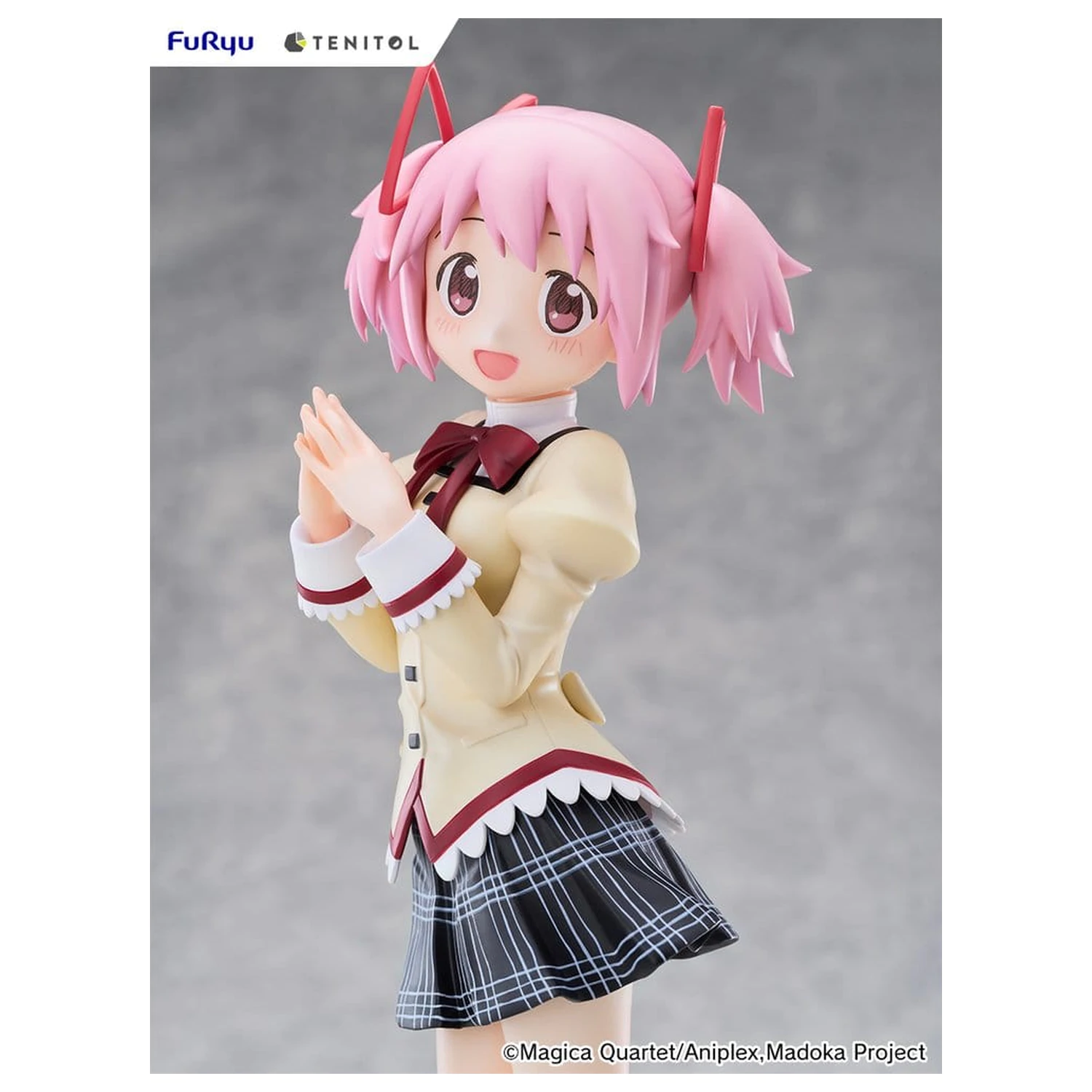 Puella Magi Madoka Magica the Movie -Walpurgisnacht: Rising- Tenitol Tall PVC figurka Madoka Kaname 29 cm fotografii produktu