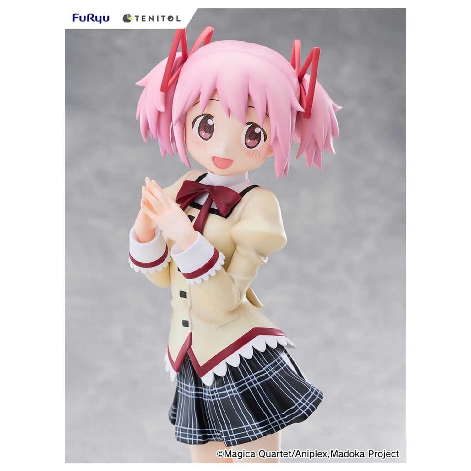 Puella Magi Madoka Magica the Movie -Walpurgisnacht: Rising- Tenitol Tall PVC figurka Madoka Kaname 29 cm fotografii produktu