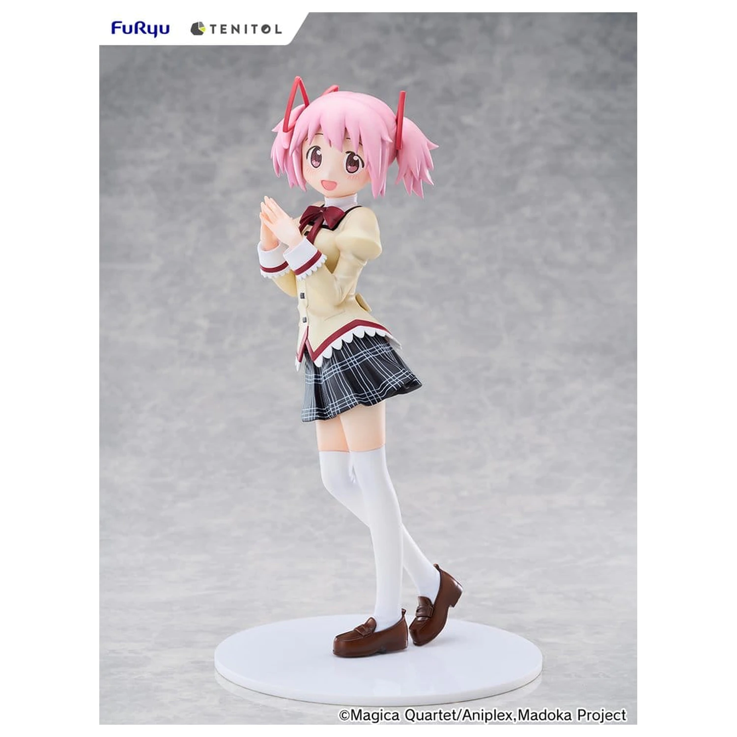 Puella Magi Madoka Magica the Movie -Walpurgisnacht: Rising- Tenitol Tall PVC figurka Madoka Kaname 29 cm fotografii produktu