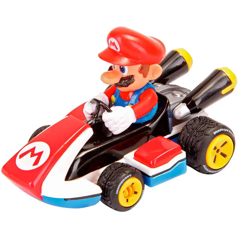 Sada 3 autíček Pull Speed Mario Kart 8 Mario Luigi Yoshi fotografii produktu