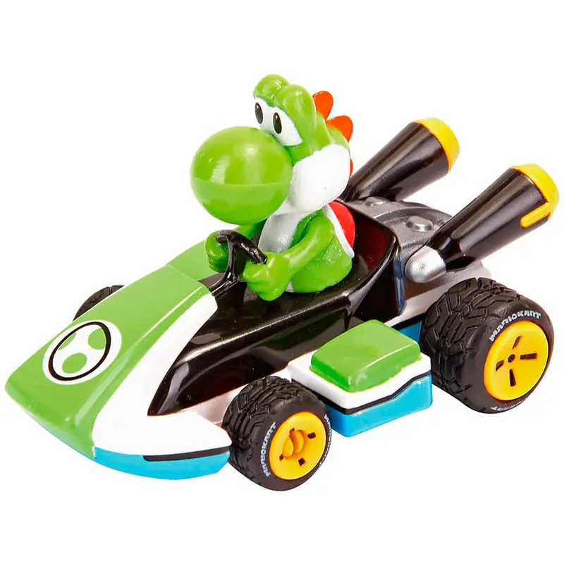 Sada 3 autíček Pull Speed Mario Kart 8 Mario Luigi Yoshi fotografii produktu