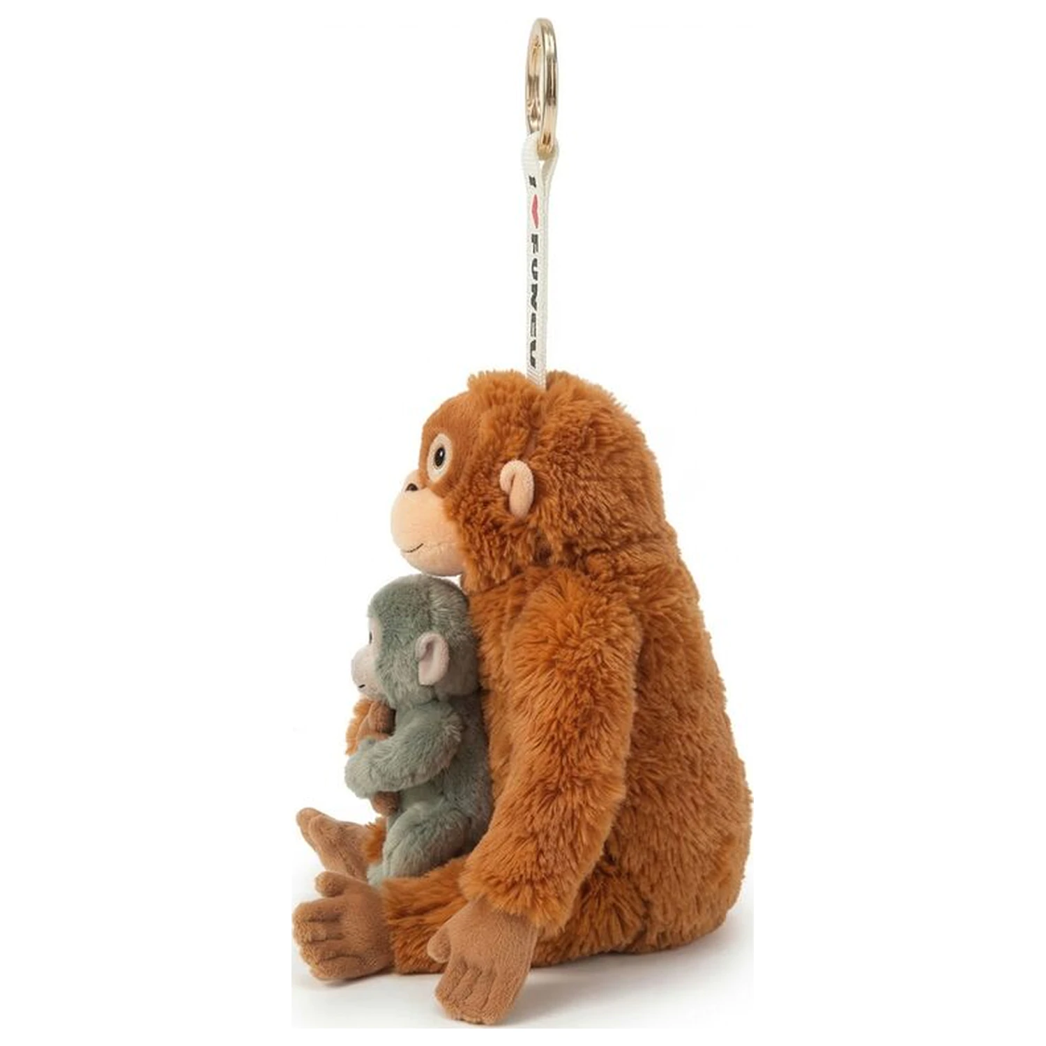 Punch monkey plyšová klíčenka 15cm fotografii produktu