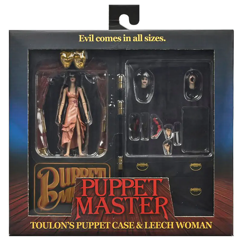 Puppet Master Toulons Puppet Case & Leech Woman figurka 10 cm fotografii produktu