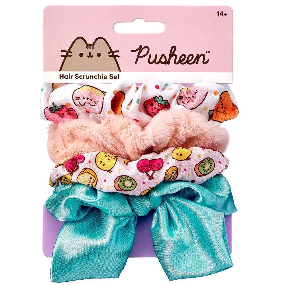 Pusheen Sada 4 gumiček do vlasů fotografii produktu