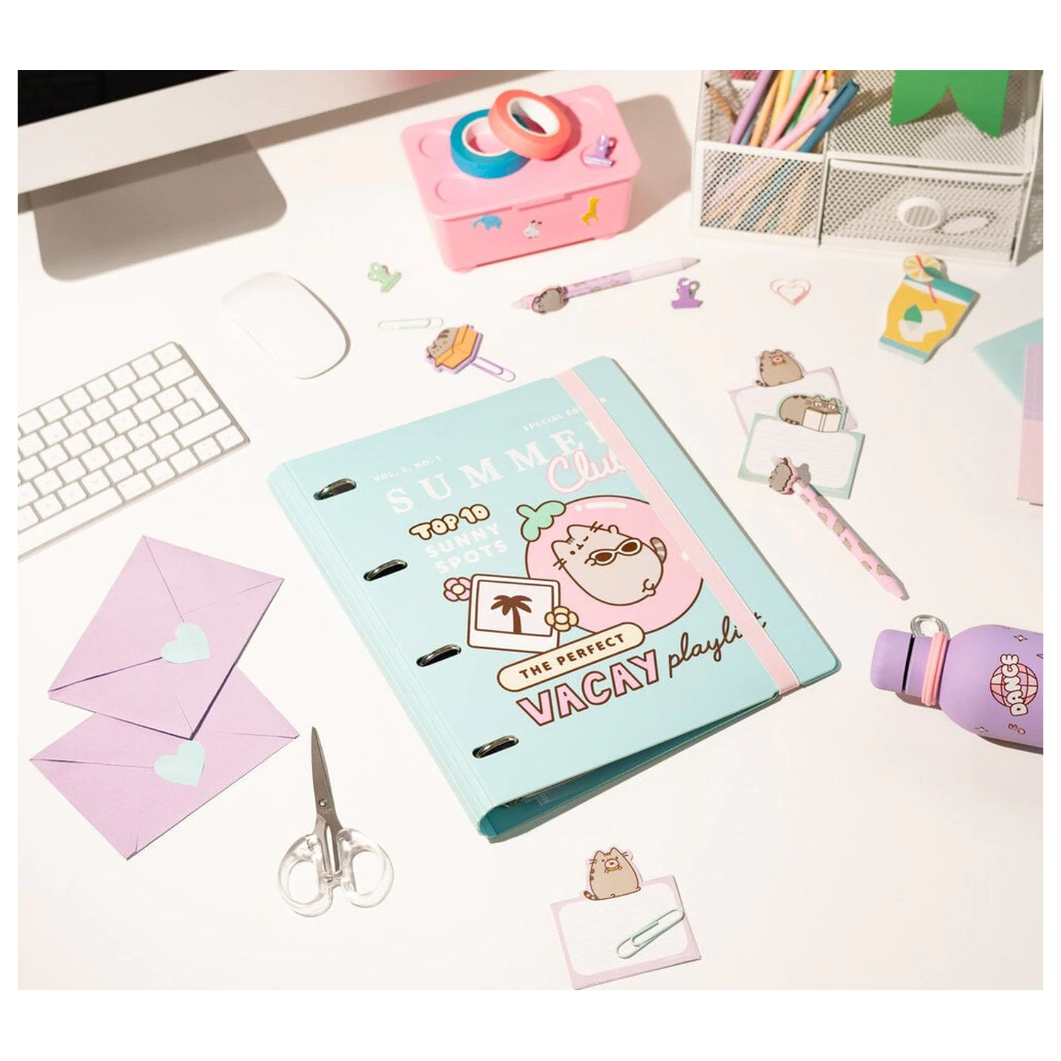 Pusheen kroužkový pořadač se 4 kroužky fotografii produktu