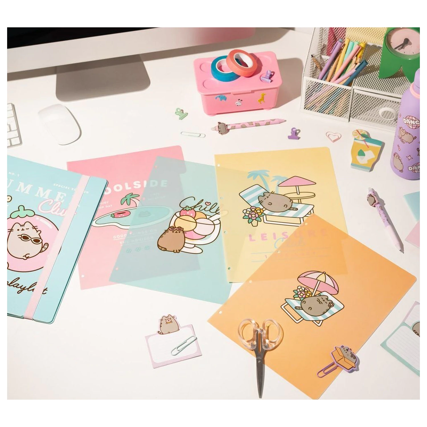 Pusheen kroužkový pořadač se 4 kroužky fotografii produktu