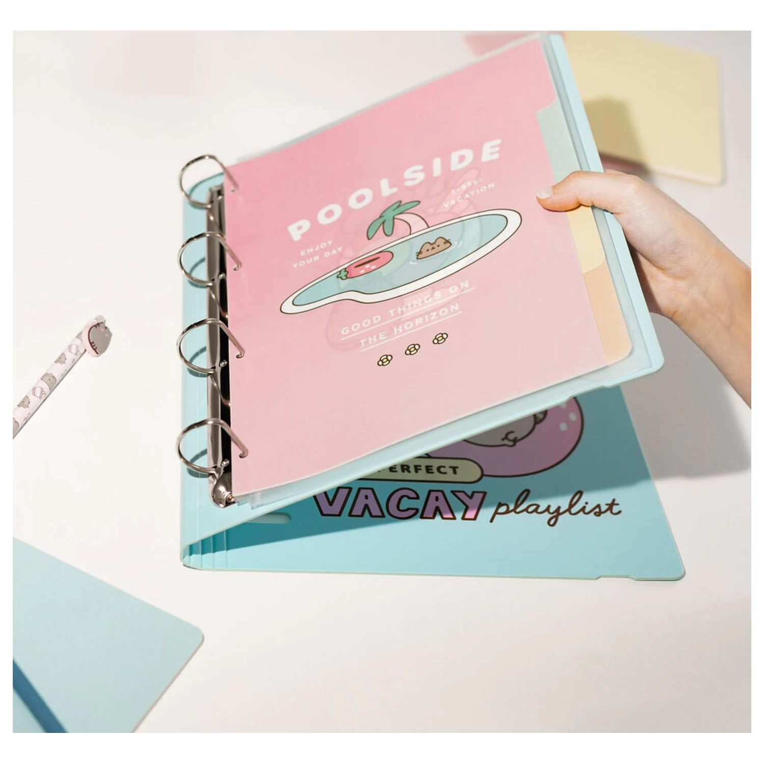 Pusheen kroužkový pořadač se 4 kroužky fotografii produktu
