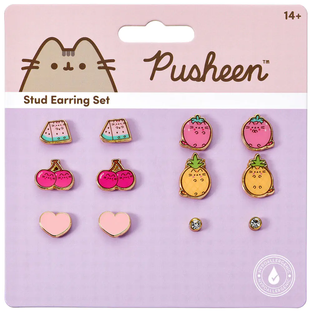 Pusheen Set 6 párů náušnic fotografii produktu