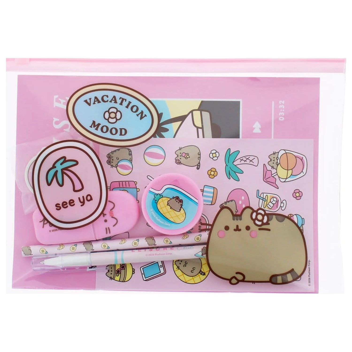 Pusheen papírnický set 7dílný fotografii produktu