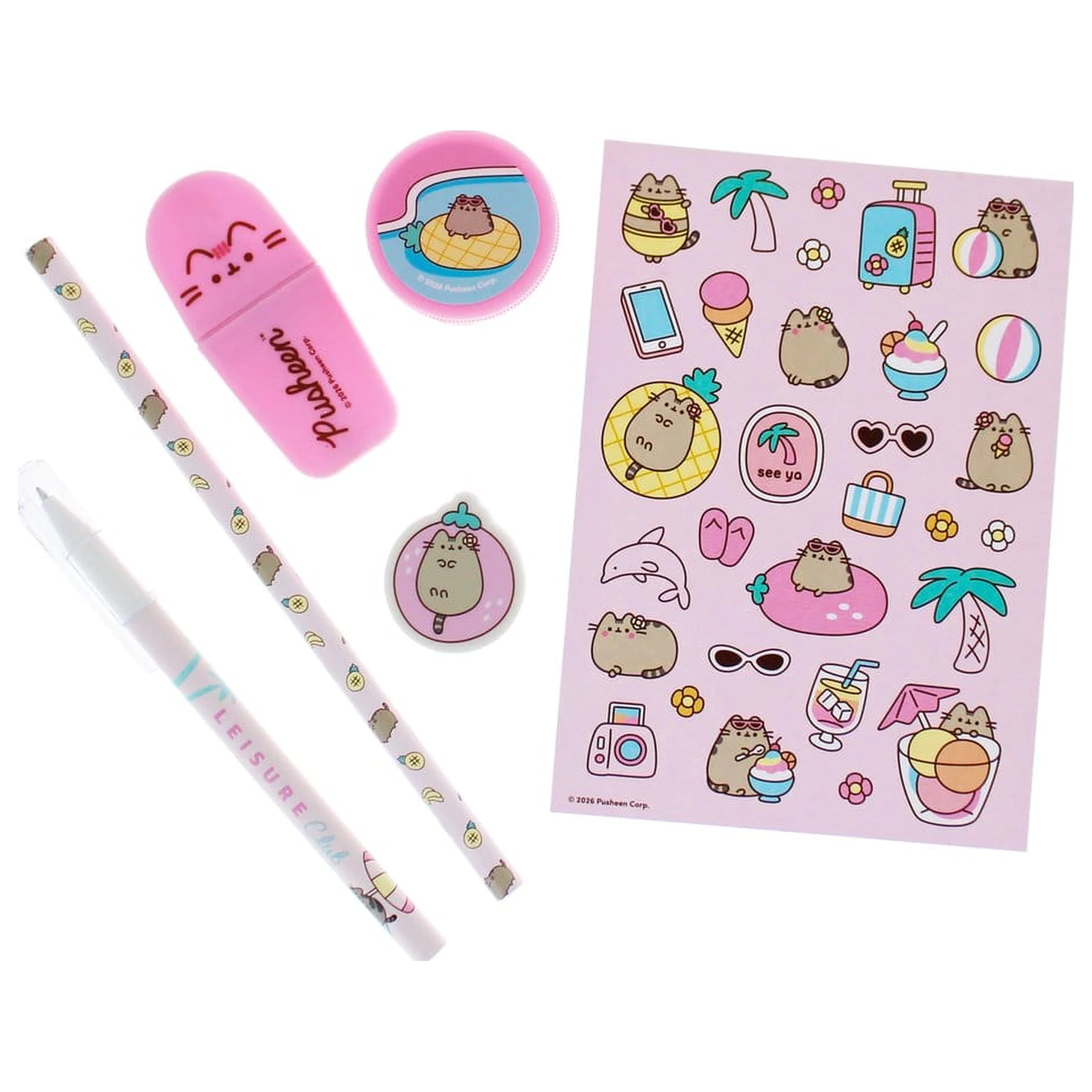 Pusheen papírnický set 7dílný fotografii produktu