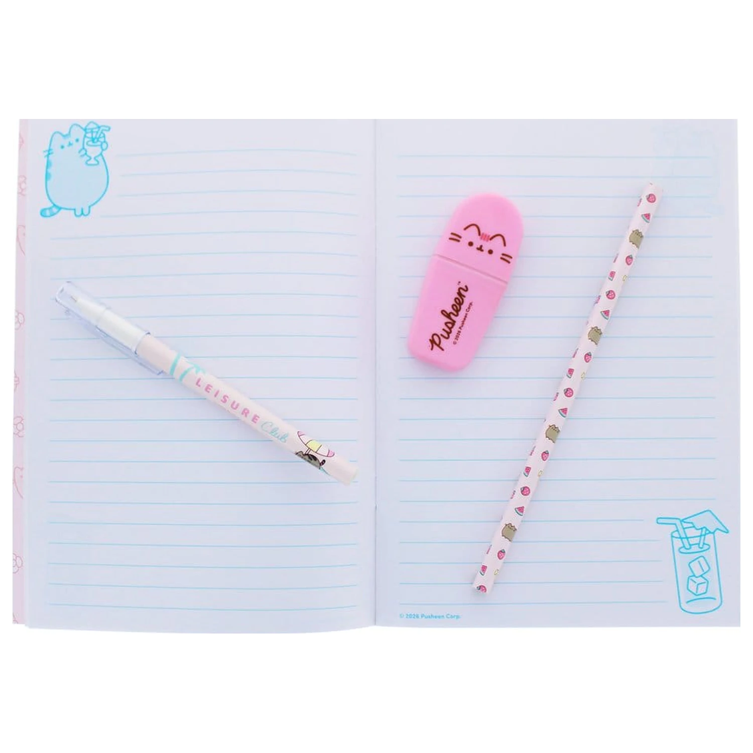 Pusheen papírnický set 7dílný fotografii produktu