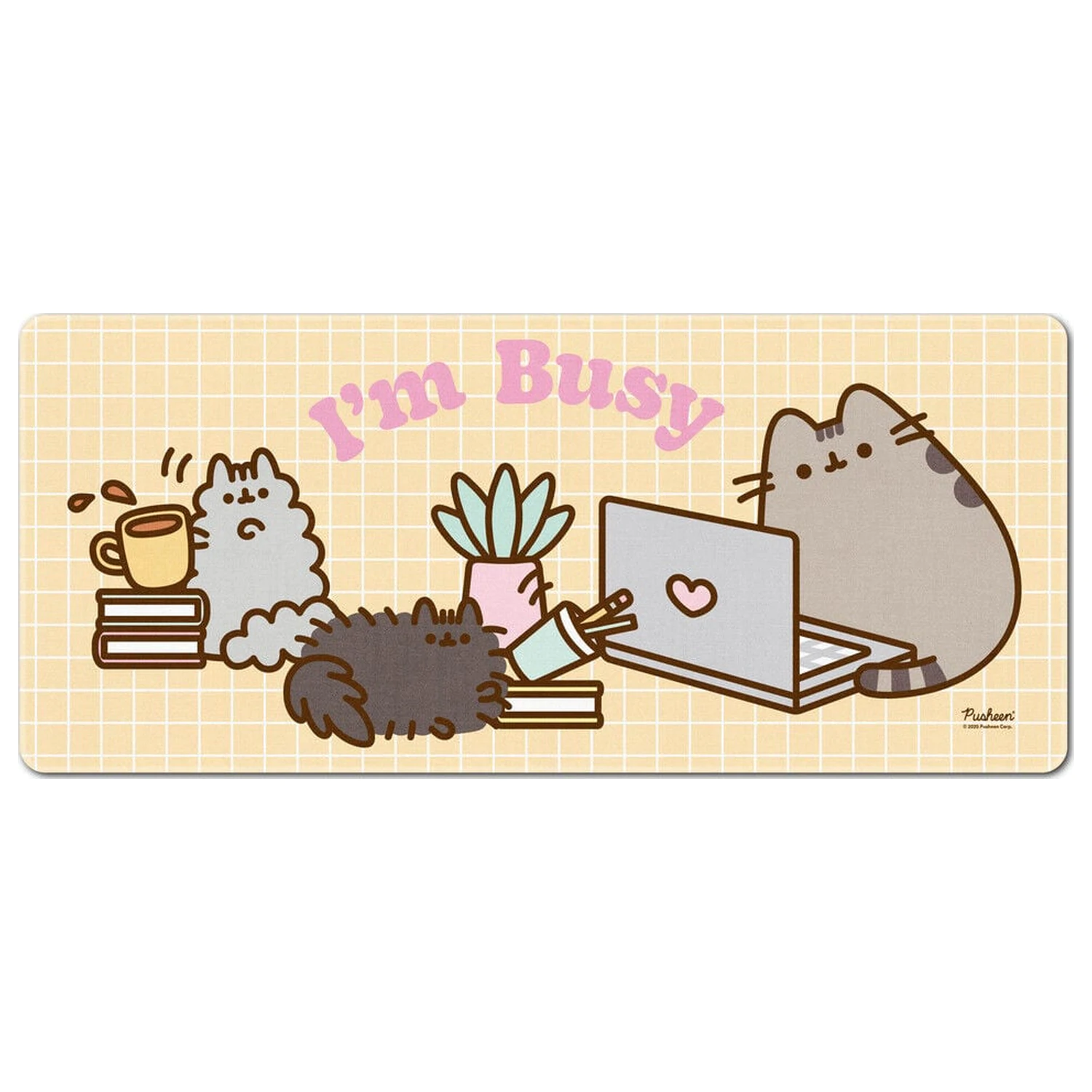 Pusheen podložka na stůl fotografii produktu