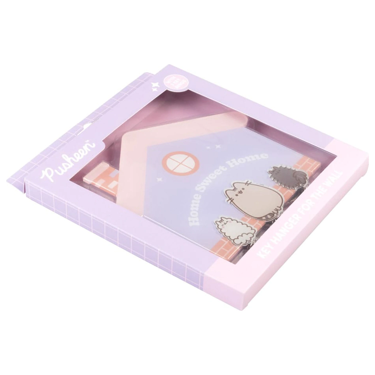 Pusheen Stojan na klíče vč. 3 kroužků na klíče fotografii produktu