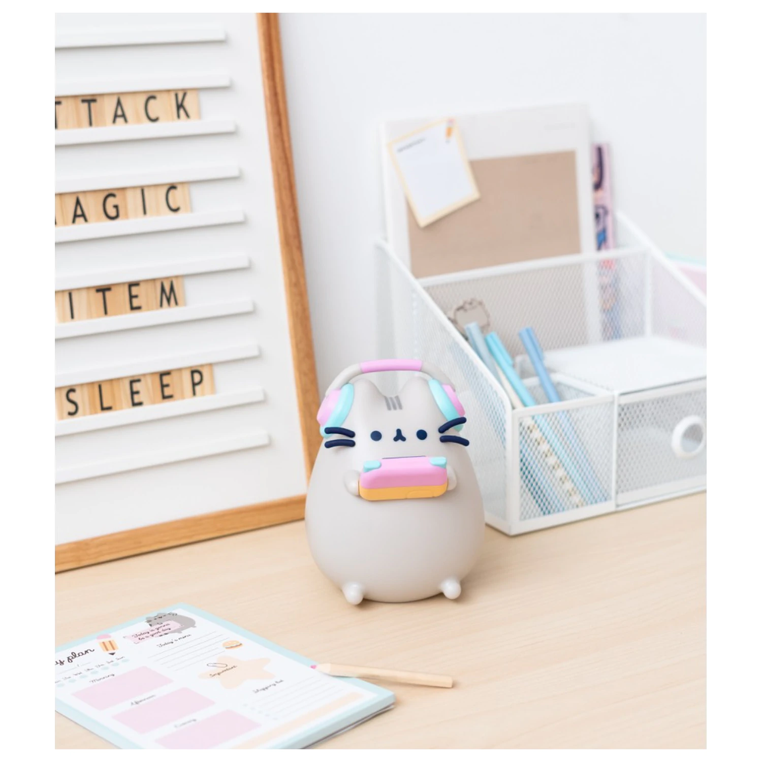 Pusheen Gamer lampa fotografii produktu