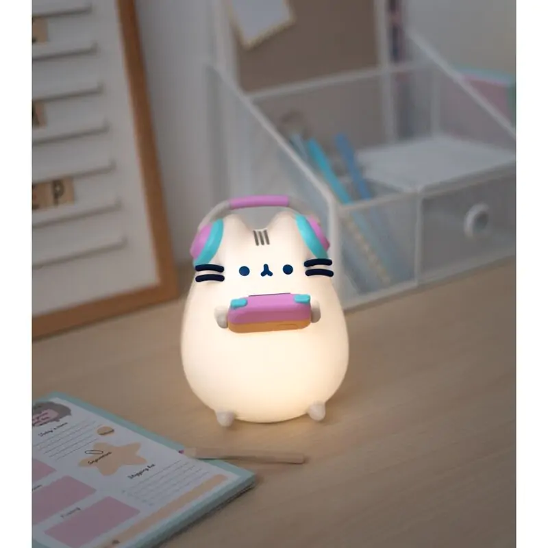 Pusheen Gamer lampa fotografii produktu