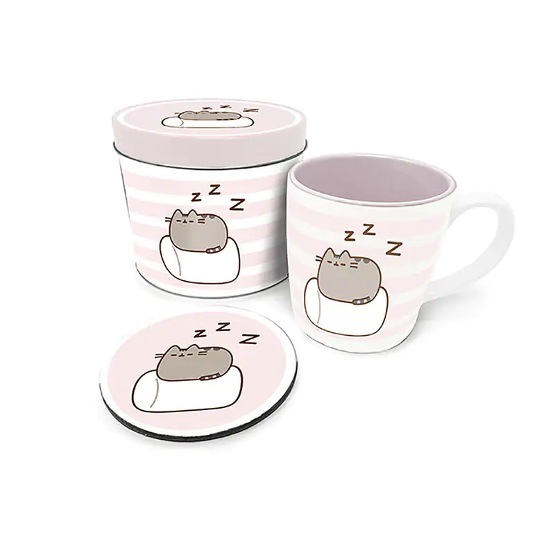 Pusheen Dárkový hrnek + podtácek fotografii produktu