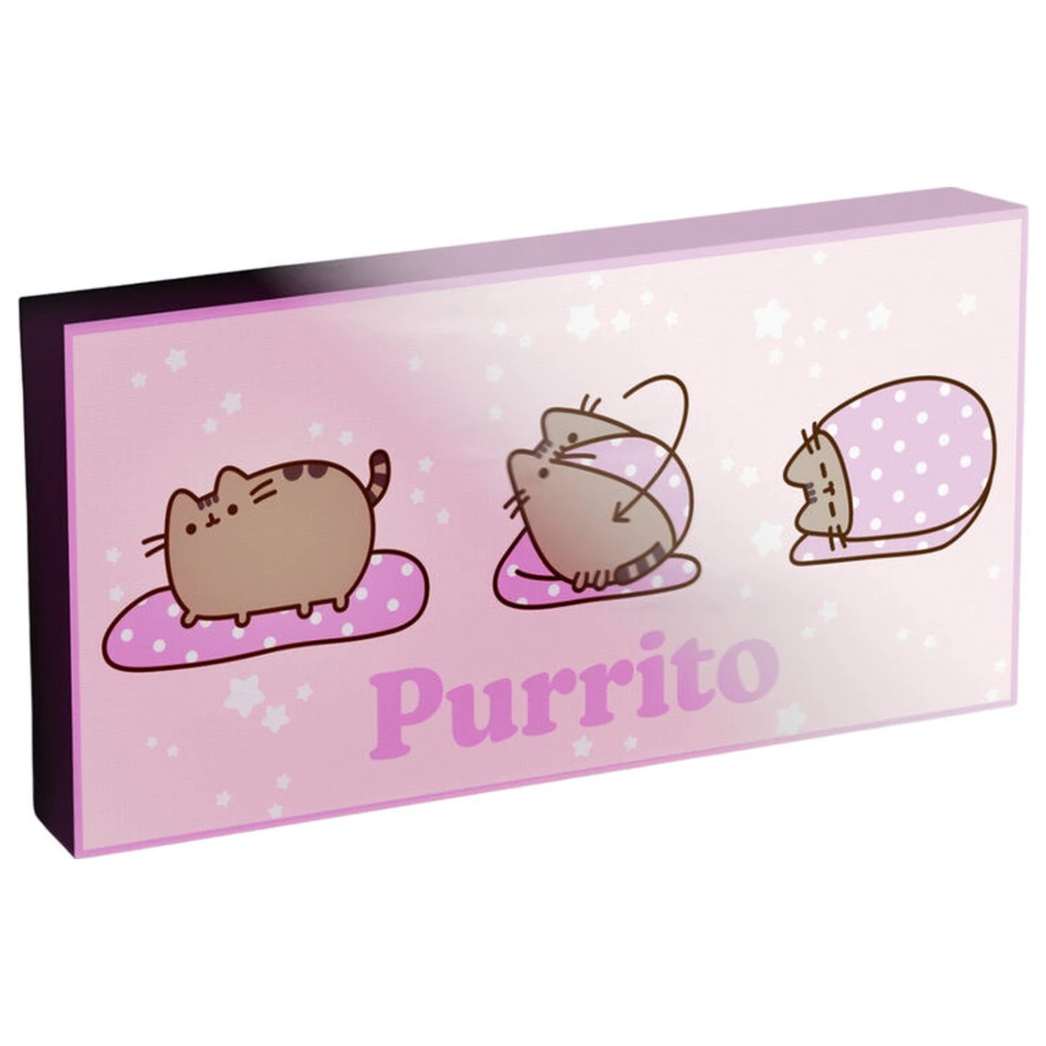 Pusheen svítící plátno fotografii produktu