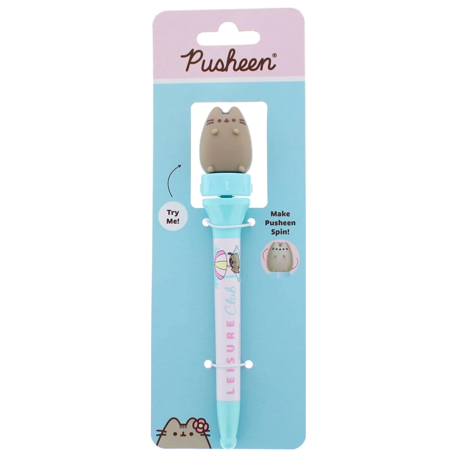 Pusheen Pen Spinny Leisure Club modrá fotografii produktu
