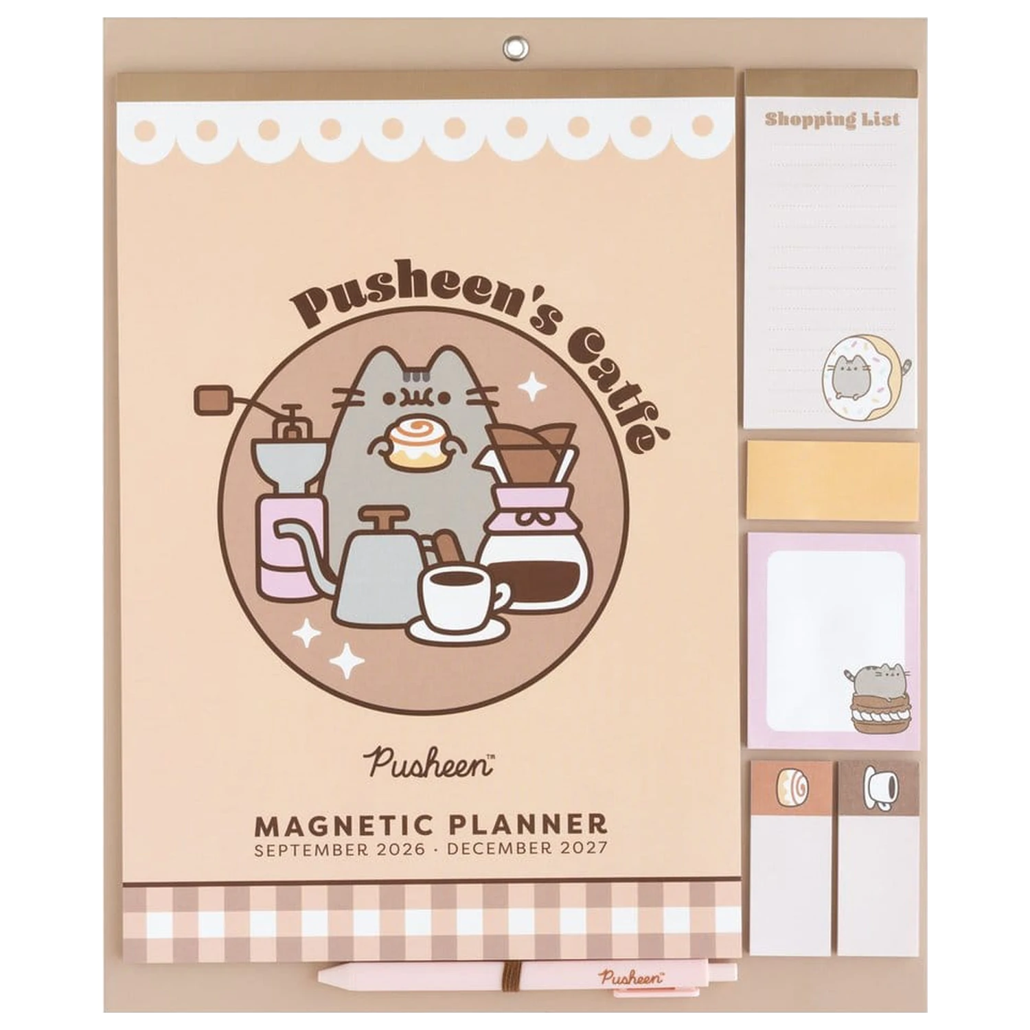 Pusheen Magnetický diář 2026/27 30 x 35 cm fotografii produktu