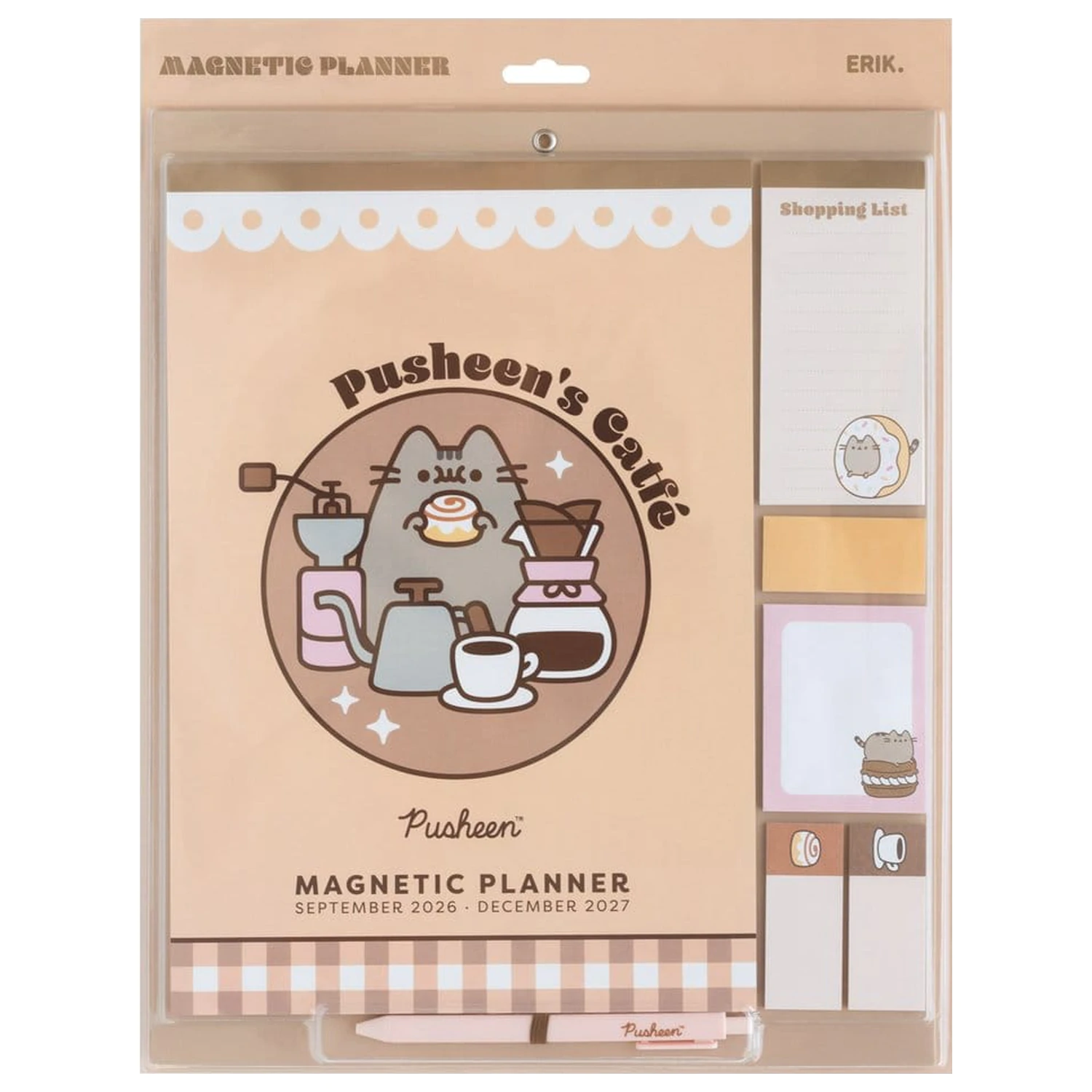 Pusheen Magnetický diář 2026/27 30 x 35 cm fotografii produktu