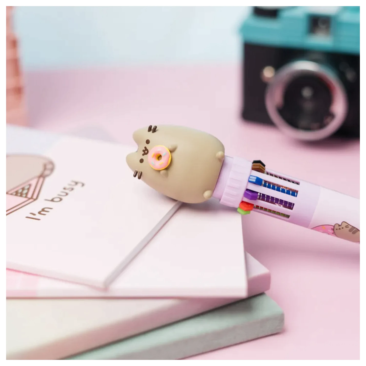 Pusheen Moments 10 barev 3D pero fotografii produktu