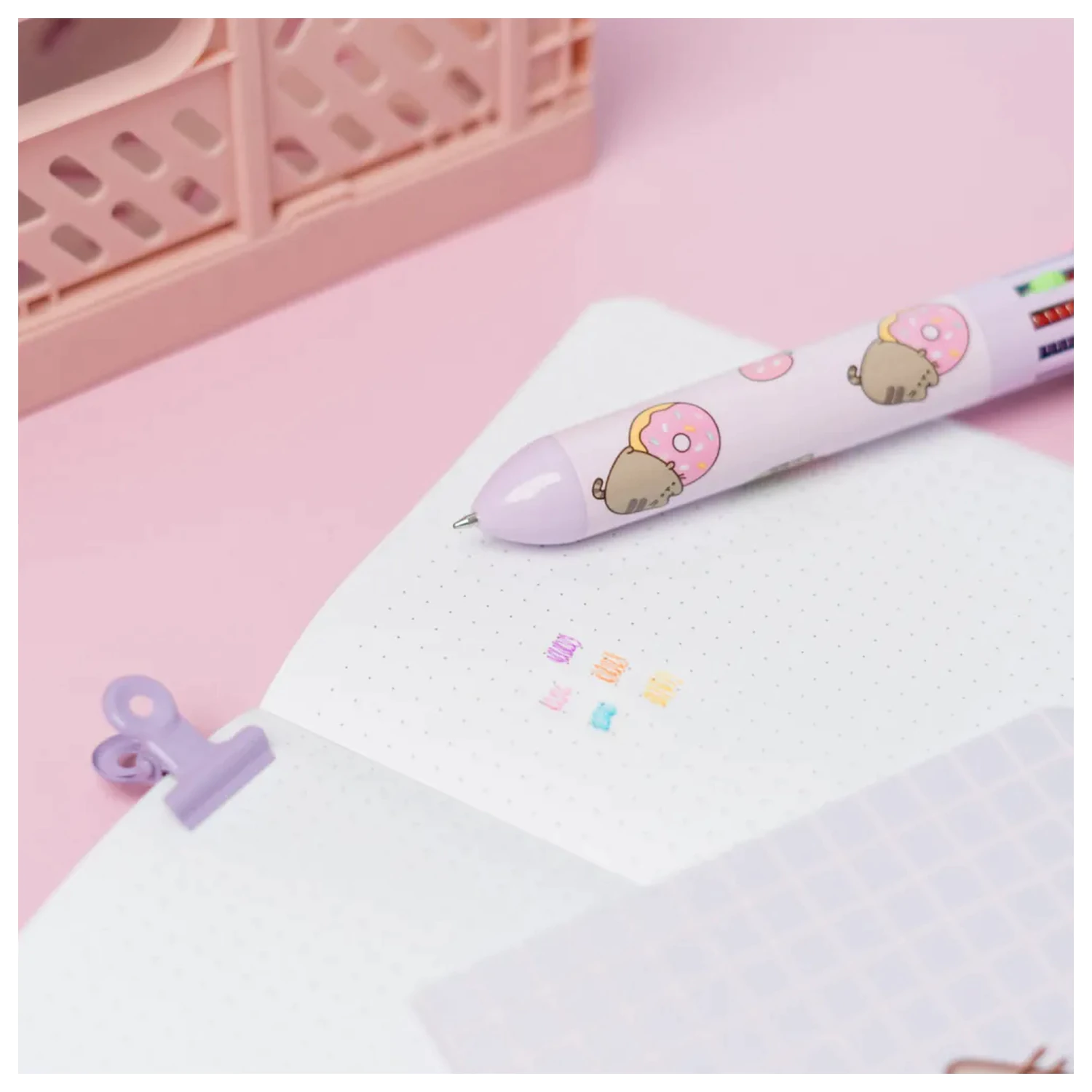 Pusheen Moments 10 barev 3D pero fotografii produktu