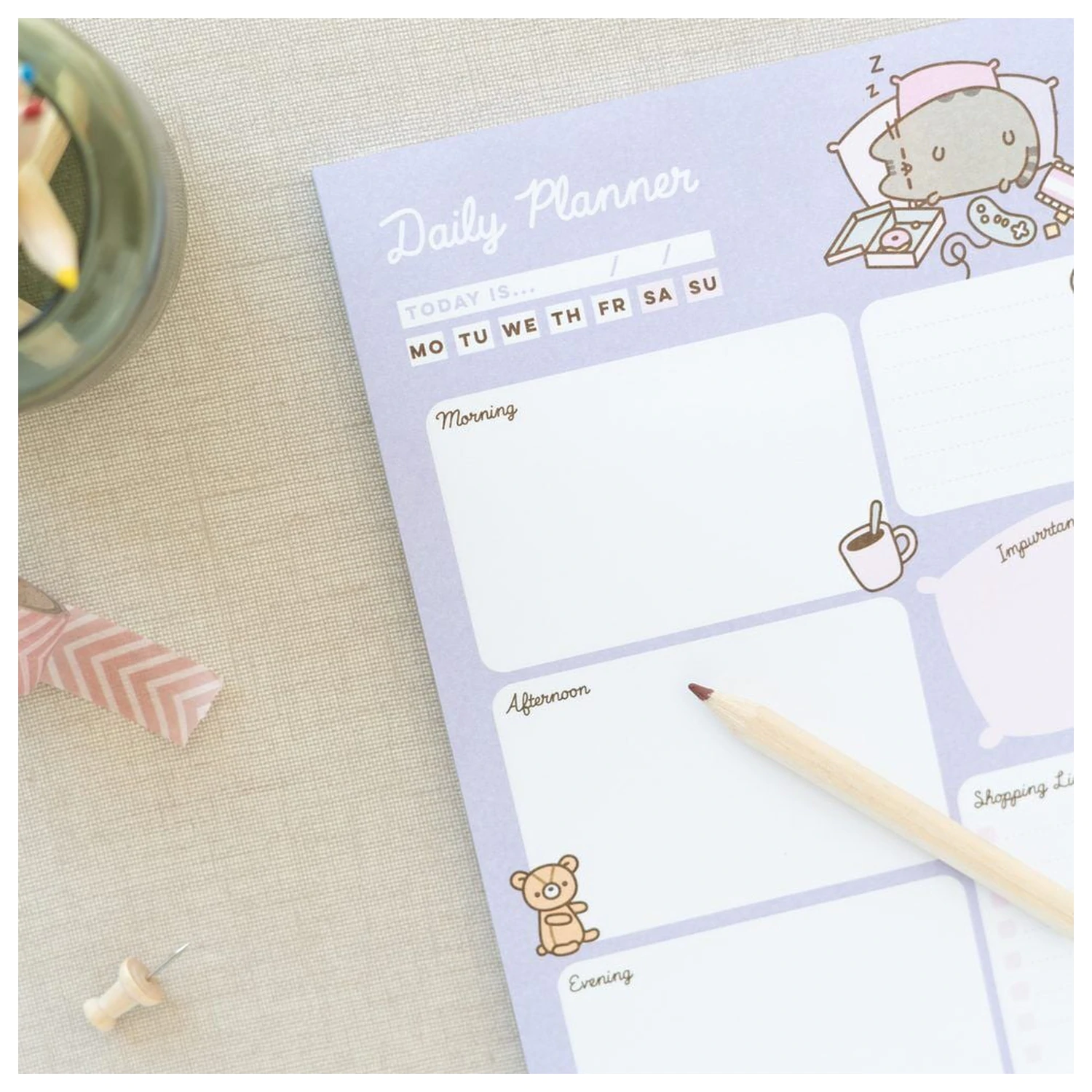 Pusheen Moments A5 denní diář fotografii produktu