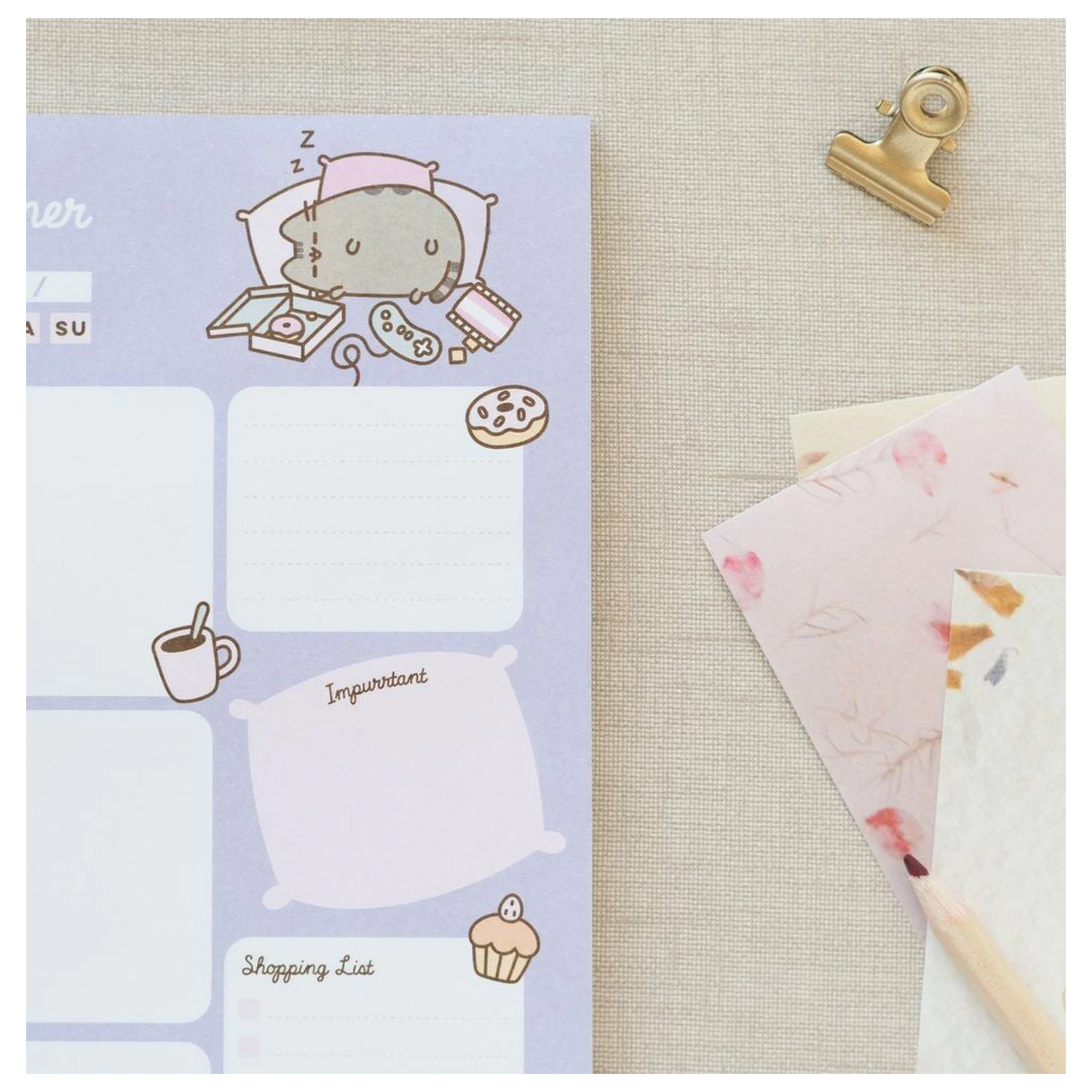 Pusheen Moments A5 denní diář fotografii produktu