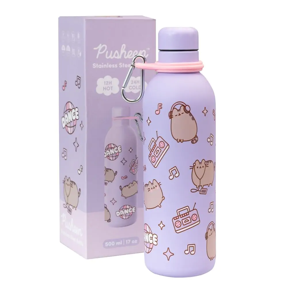 Pusheen Moments Nerezová láhev 500 ml fotografii produktu