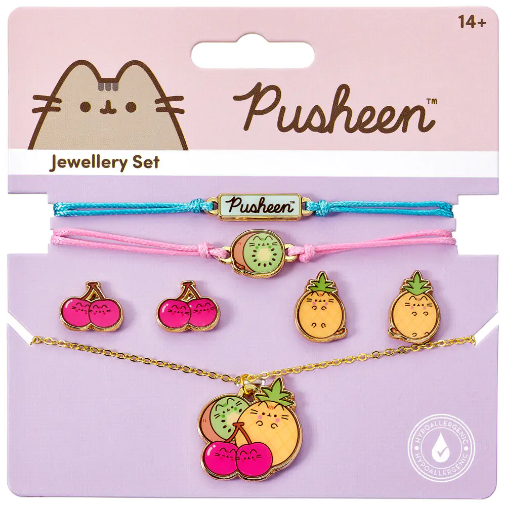 Pusheen Set náhrdelník + náramky + náušnice fotografii produktu