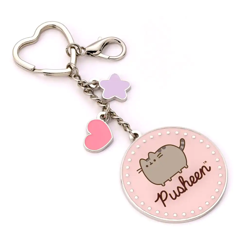 Pusheen Klíčenka Růžová Jméno fotografii produktu