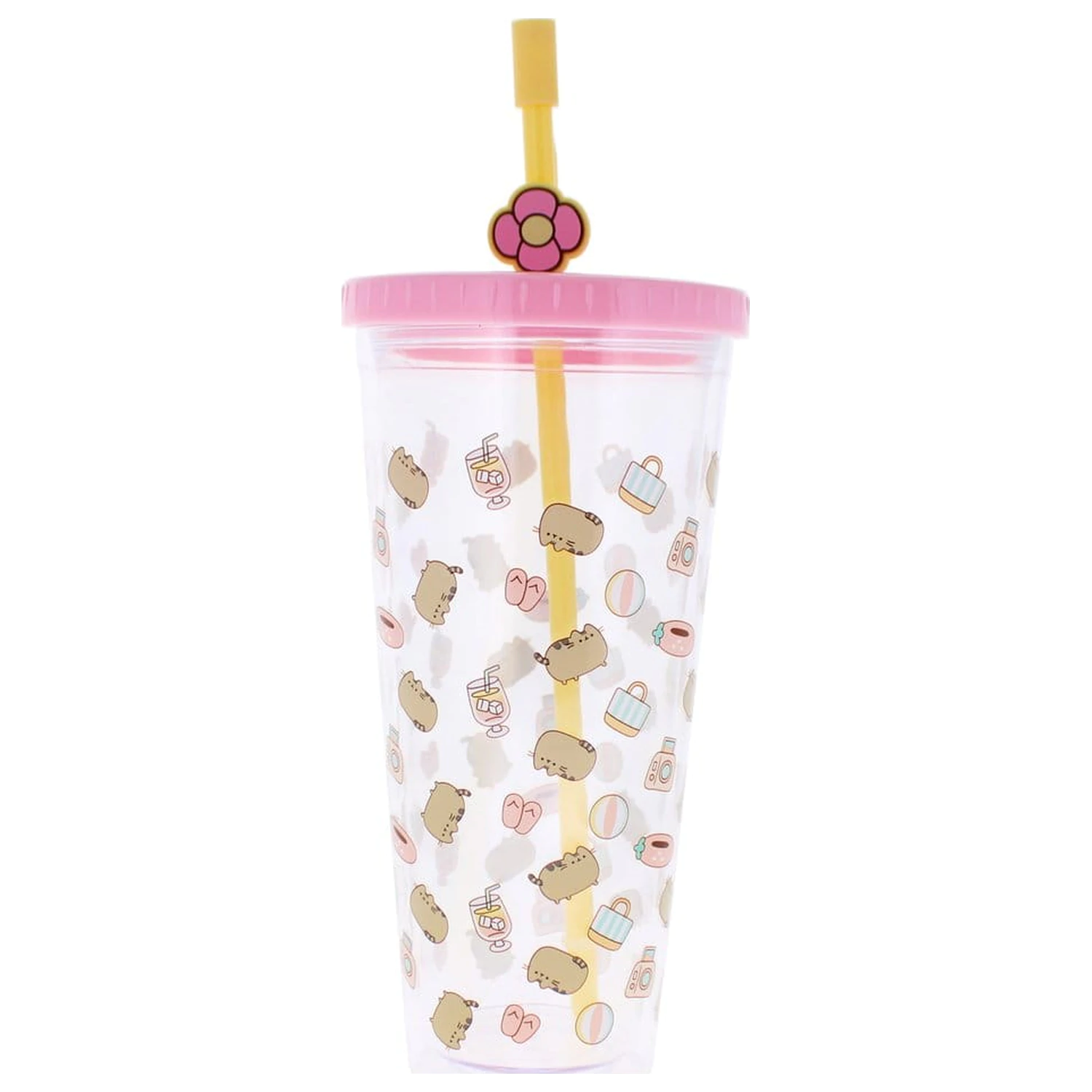 Pusheen Tumbler s brčkem 700 ml fotografii produktu