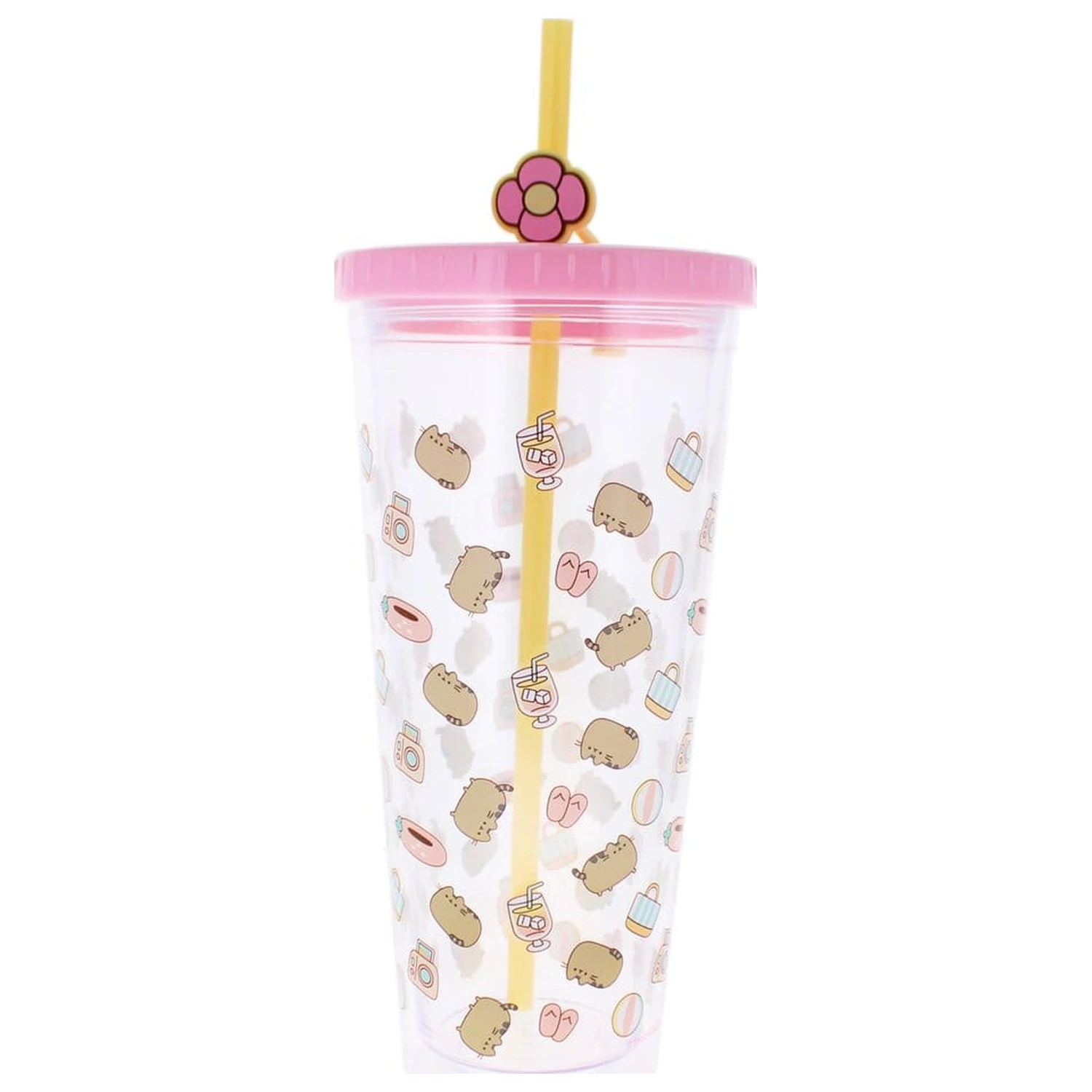 Pusheen Tumbler s brčkem 700 ml fotografii produktu