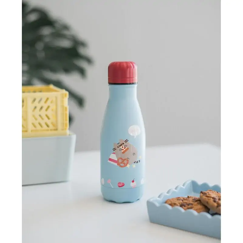 Pusheen Purrfect Love nerezová láhev 260 ml fotografii produktu