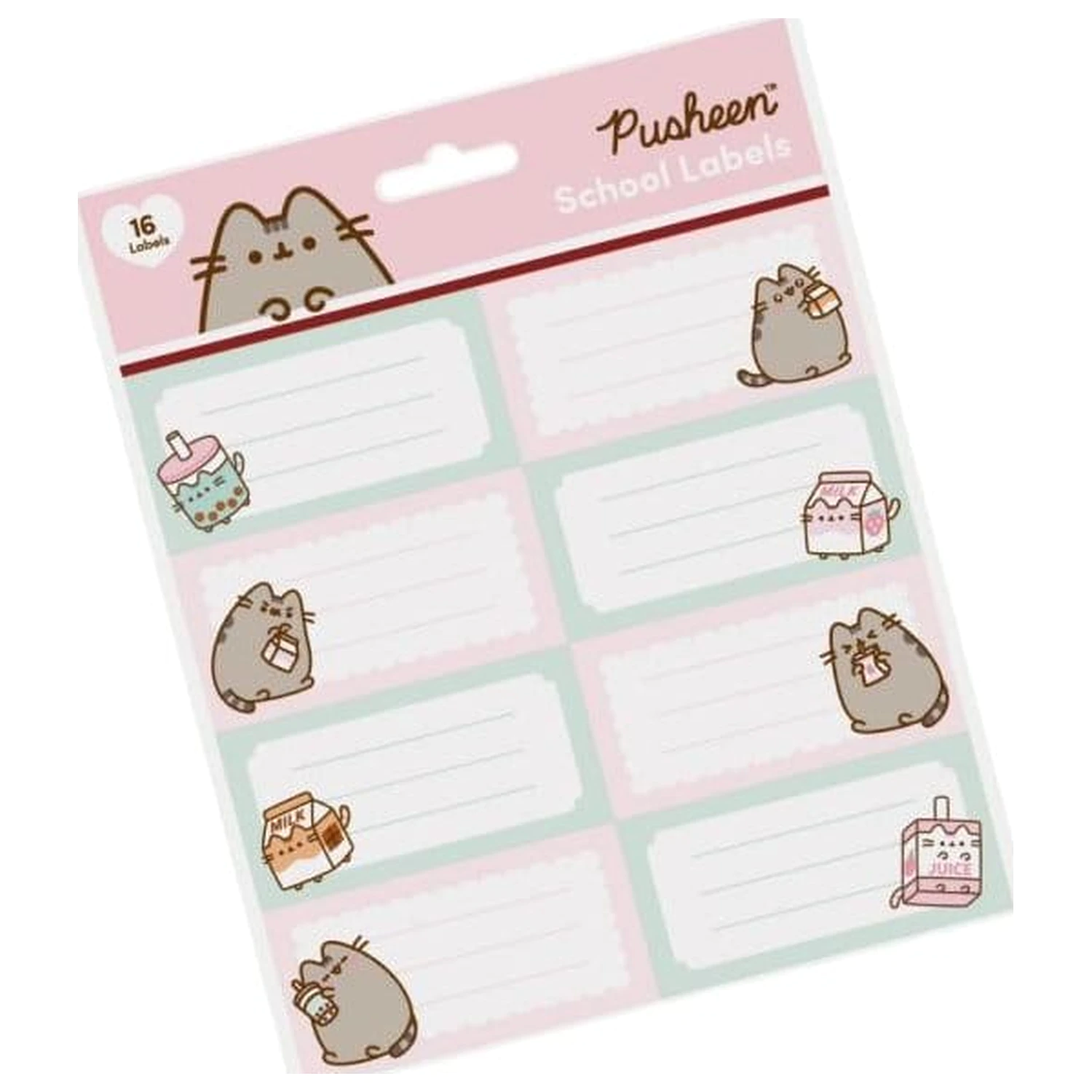 Pusheen Školní etikety Sips fotografii produktu