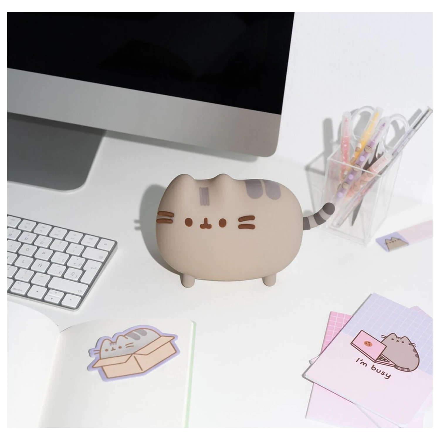 Pusheen mačkací lampa fotografii produktu