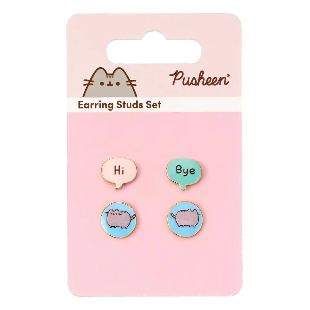 Pusheen náušnice do uší 2-pack "Hi, Bye" fotografii produktu