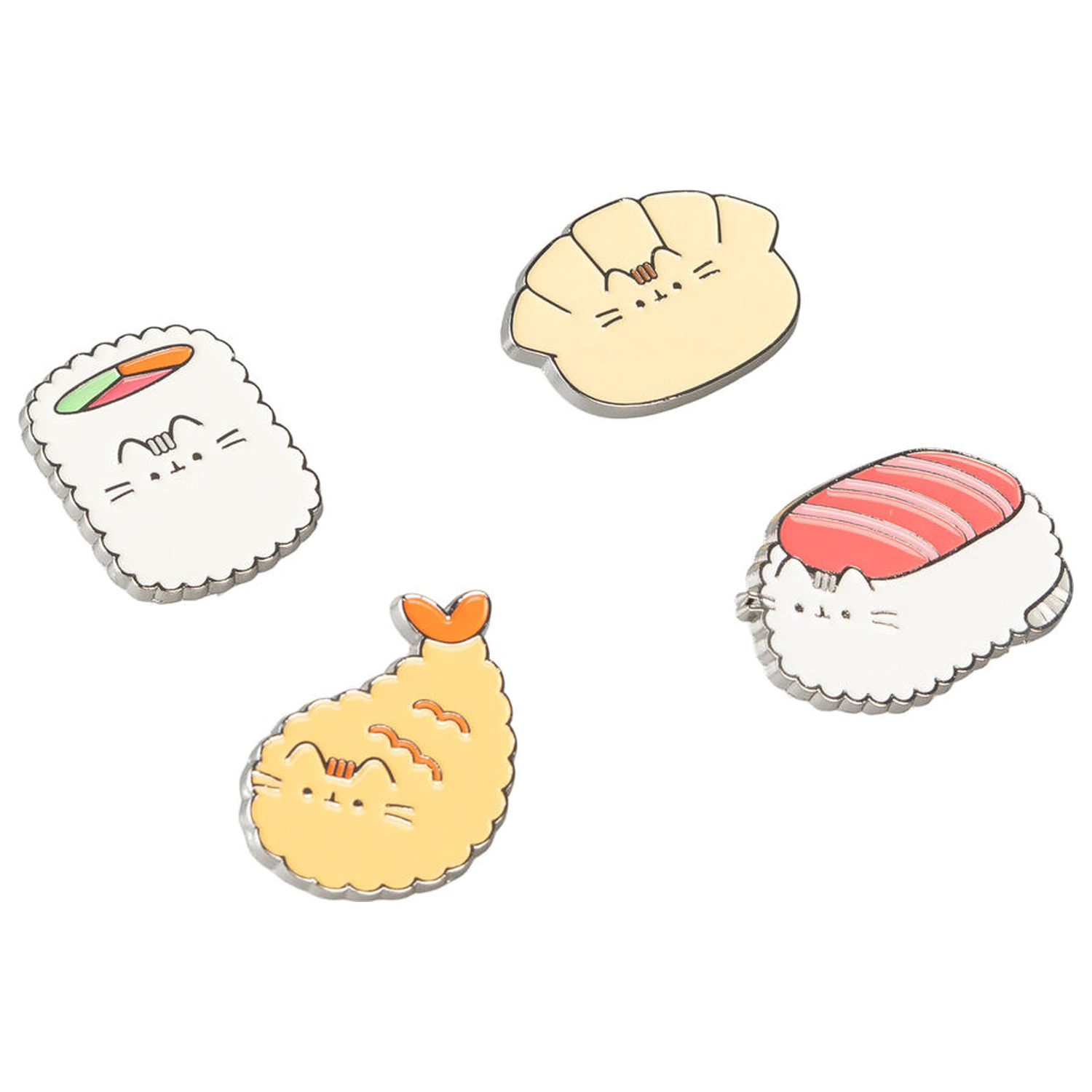 Pusheen Sushi Roll sada 4 špendlíků fotografii produktu