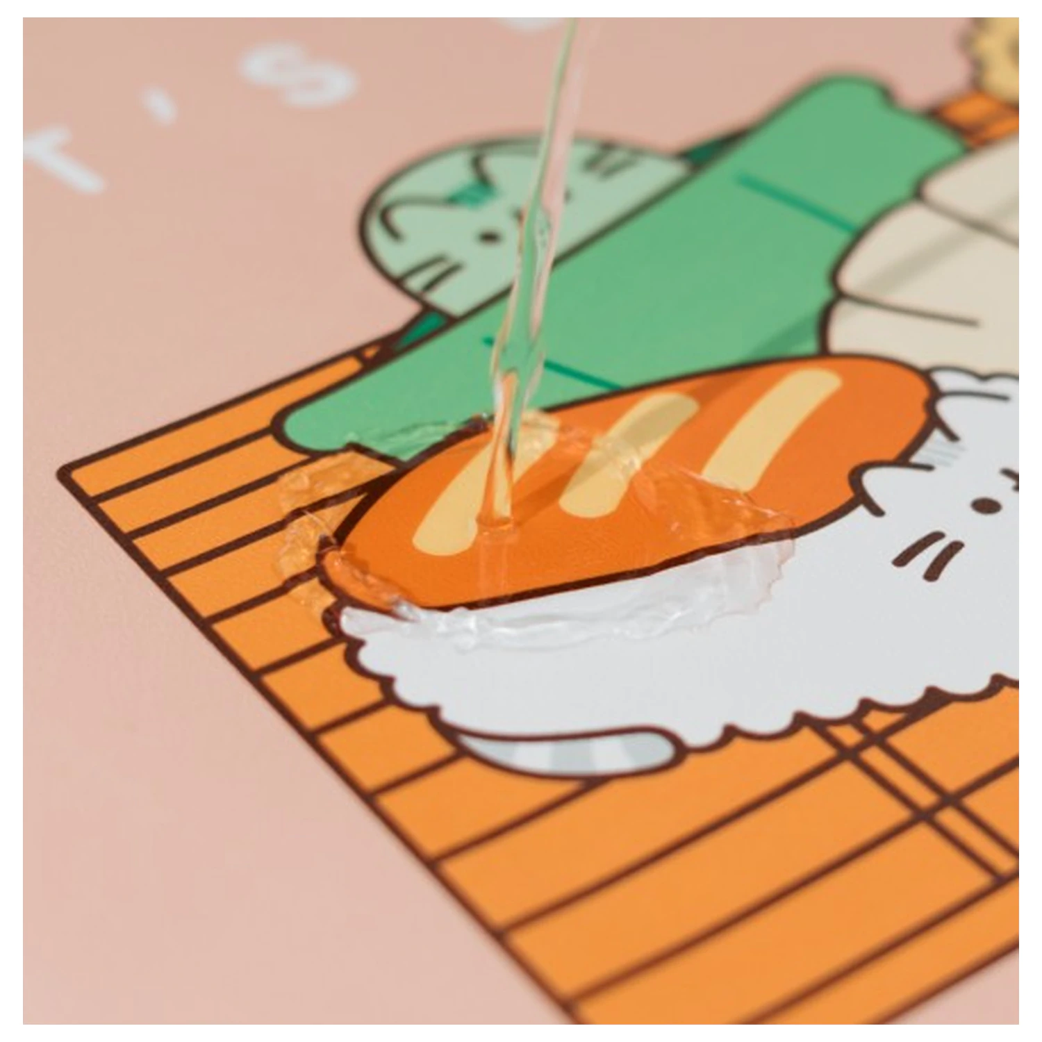 Pusheen Sushi Roll herní podložka na stůl fotografii produktu